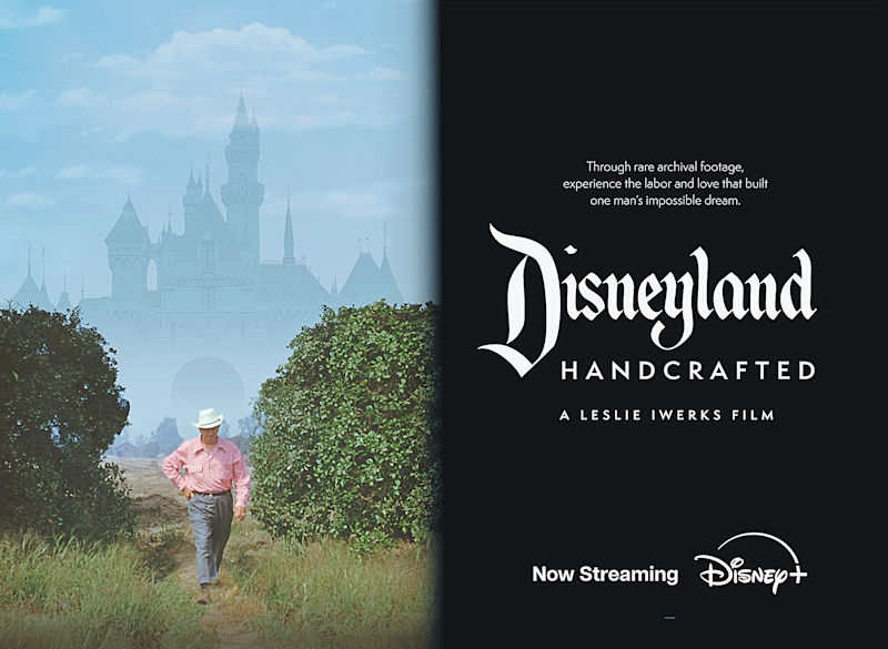 Disneyland Handcrafted Review Movie Sign