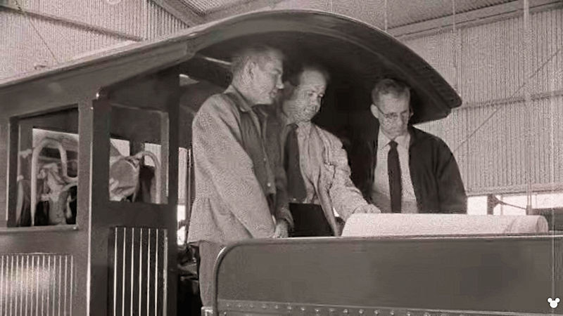 Disneyland Handcrafted Roger Broggie and the Train