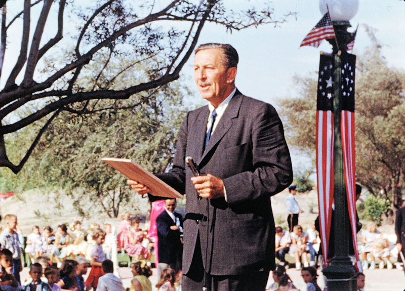 Disneyland Handcrafted Walt Disney Tomorrowland Dedication Speech
