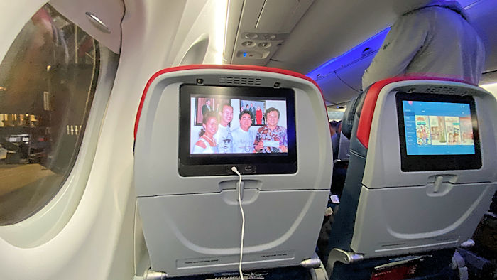 The Donut King Cambodia Delta A220-300 Comfort+ IFE Screen 700px