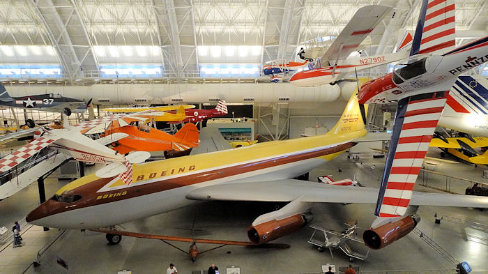 Boeing 367-80 Boeing 707 Front View at the Steven F. Udvar Hazy Center