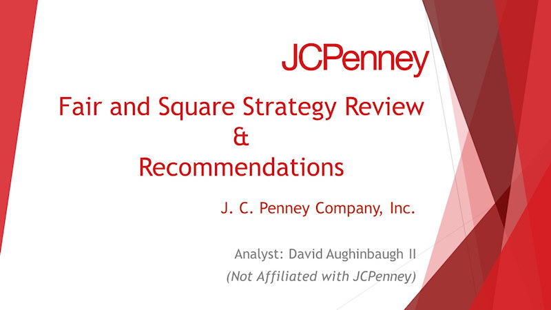 A image of my JCPenney Fair and Square Review Front Slide